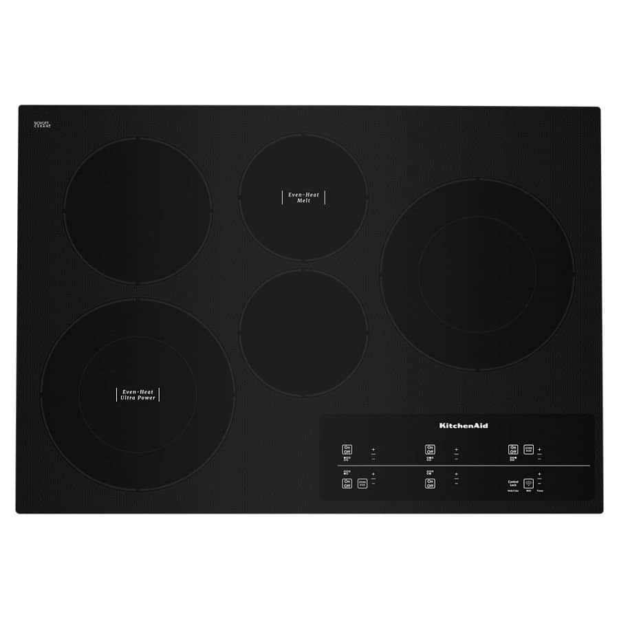 30" Electric Cooktop with 5 Elements and Touch-Activated Controls