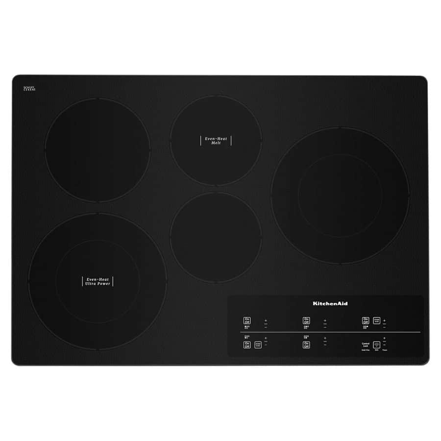30" Electric Cooktop With 5 Elements And Touch-activated Controls