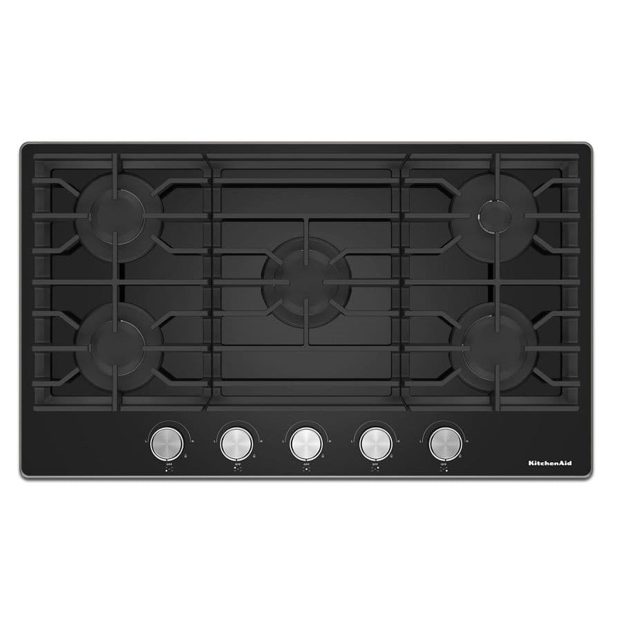 36" Gas-on-glass Cooktop