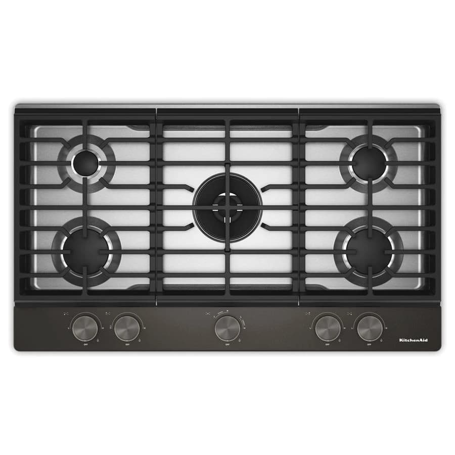 Kitchenaid® 36 In. Gas Cooktop With 5 Burners And Integrated Wok Grate