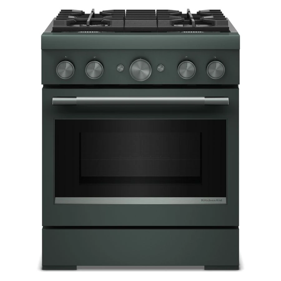 30-Inch 4 Burner Commercial-Style Dual Fuel Range with No Preheat Air Fry Mode