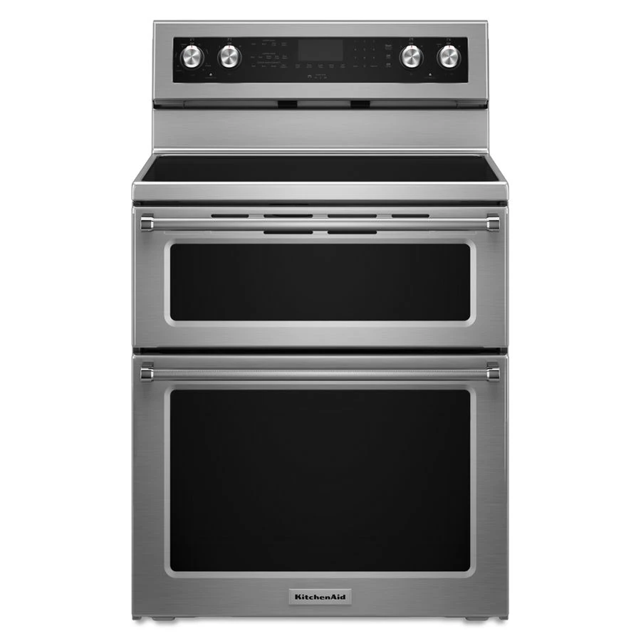 30-inch 5 Burner Electric Double Oven Convection Range