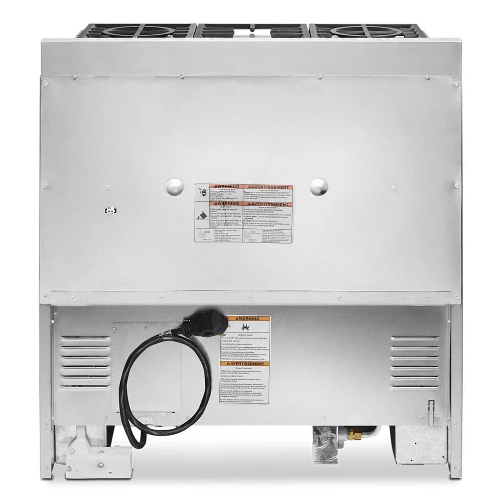 36'' Smart Commercial-Style Gas Range with 6 Burners