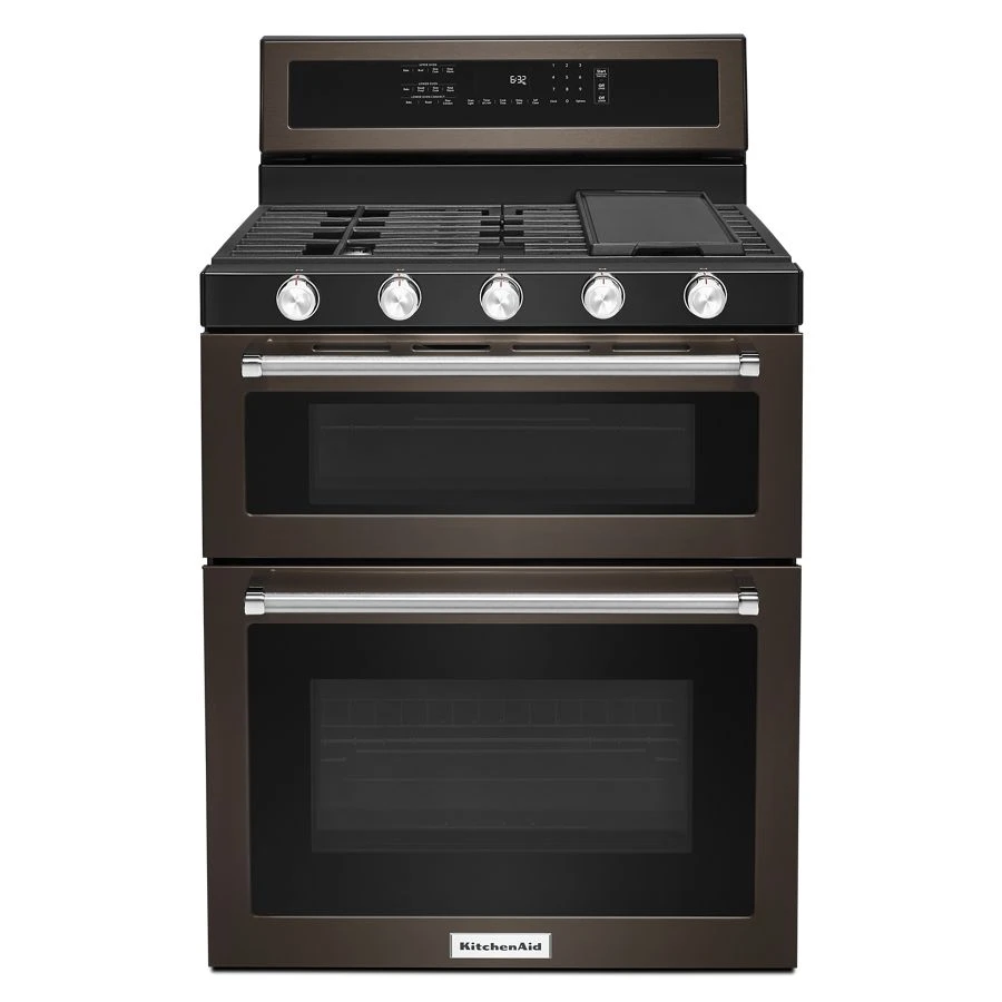 30-inch 5 Burner Gas Double Oven Convection Range