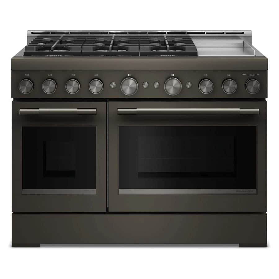 Kitchenaid® 48-inch 6 Burner Commercial-style Gas Range With Griddle