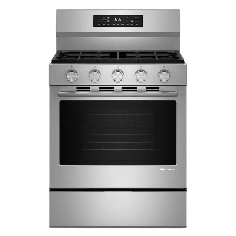 5.0 Cu. Ft. Smart Freestanding Gas Range with Convection Cooking Modes