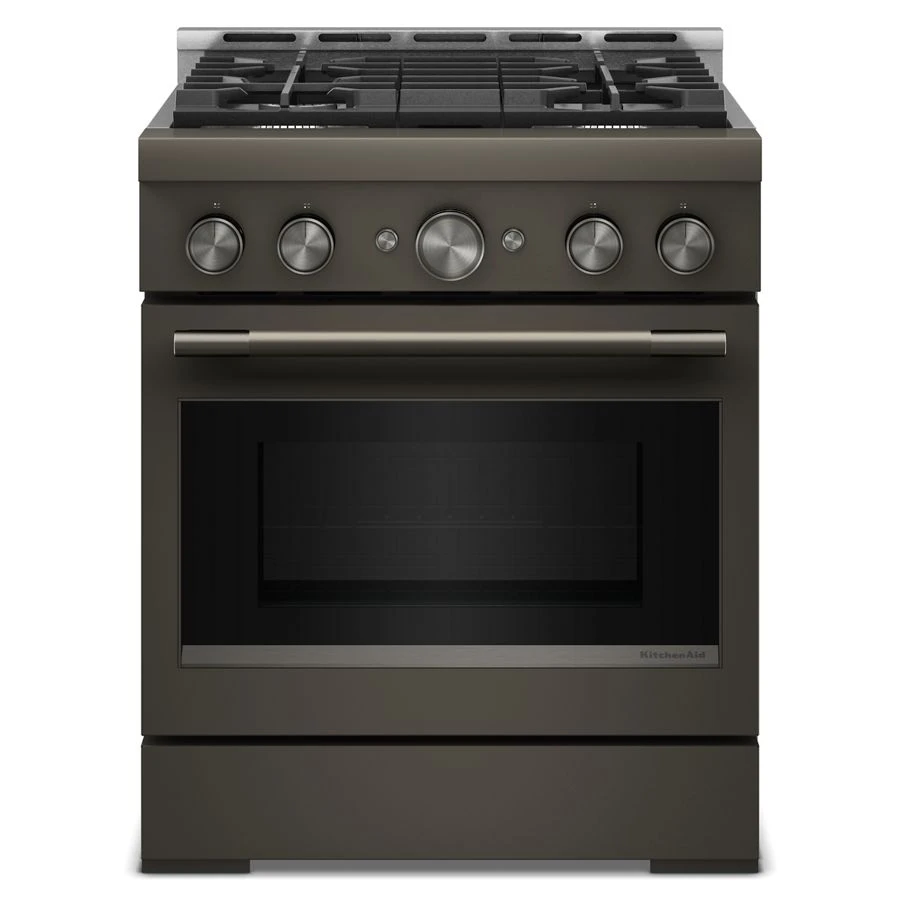 30-Inch 4 Burner Commercial-Style Gas Range with No Preheat Air Fry Mode