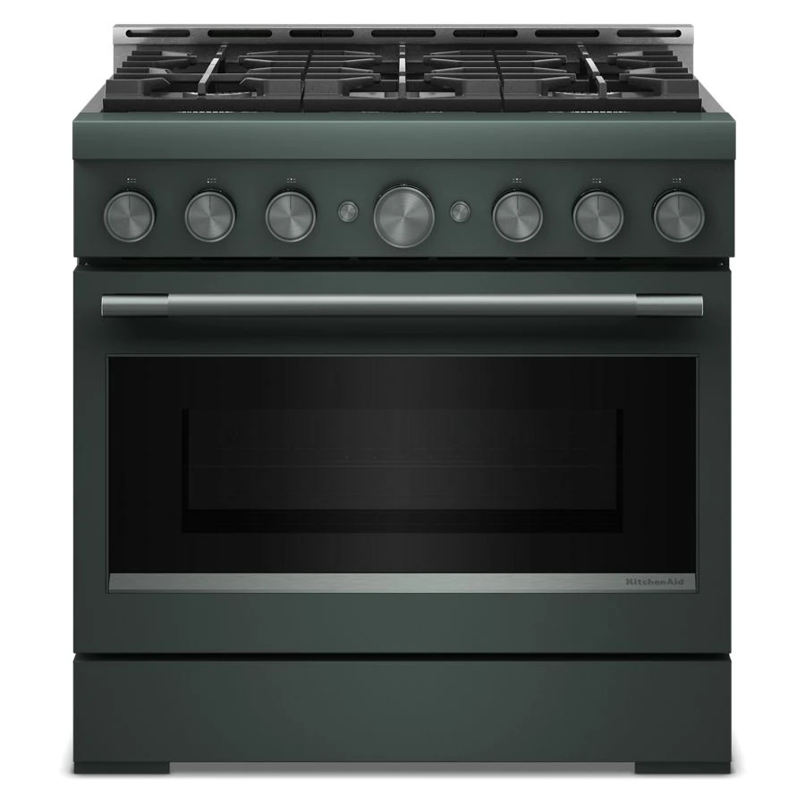Kitchenaid® 36-inch 6 Burner Commercial-style Gas Range With No Preheat Air Fry Mode