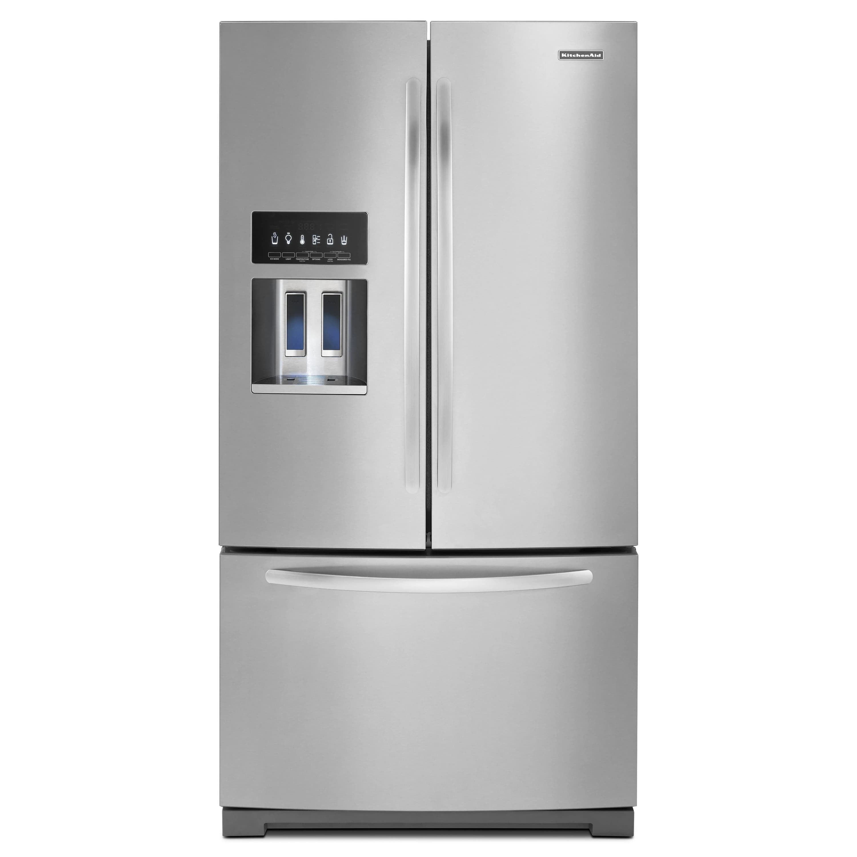 27 Cu. Ft. Platinum Interior, Standard-Depth French Door Refrigerator, Architect Series II
