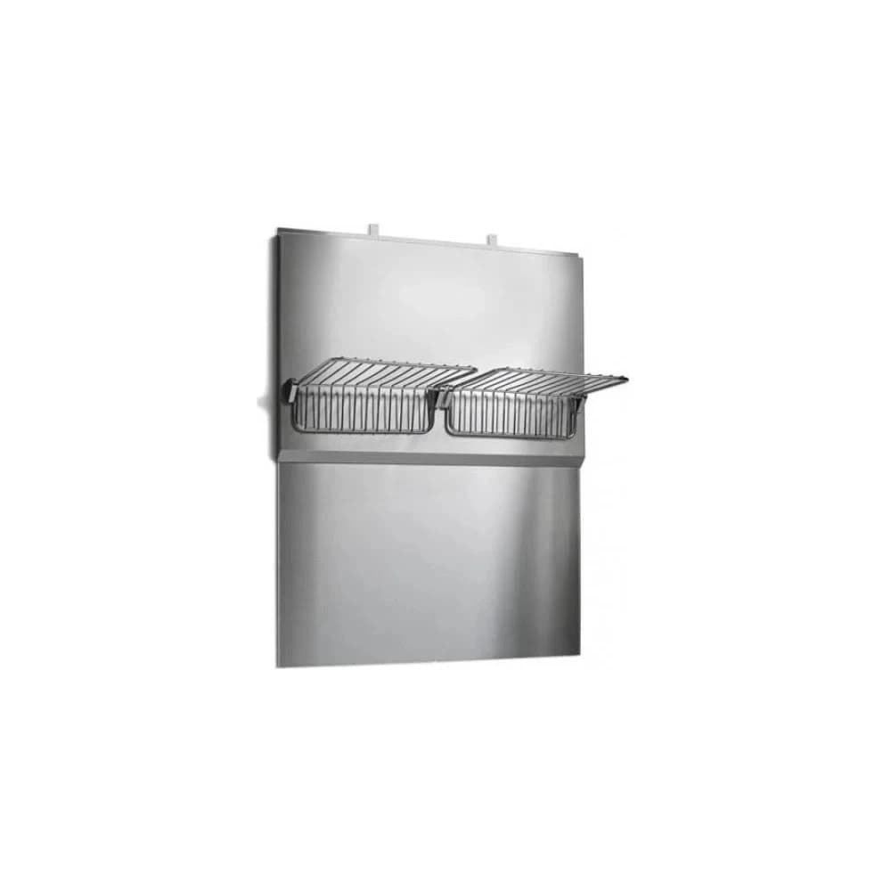 Stainless Steel Back Splash and Warm Racks for 48' Range Hoods