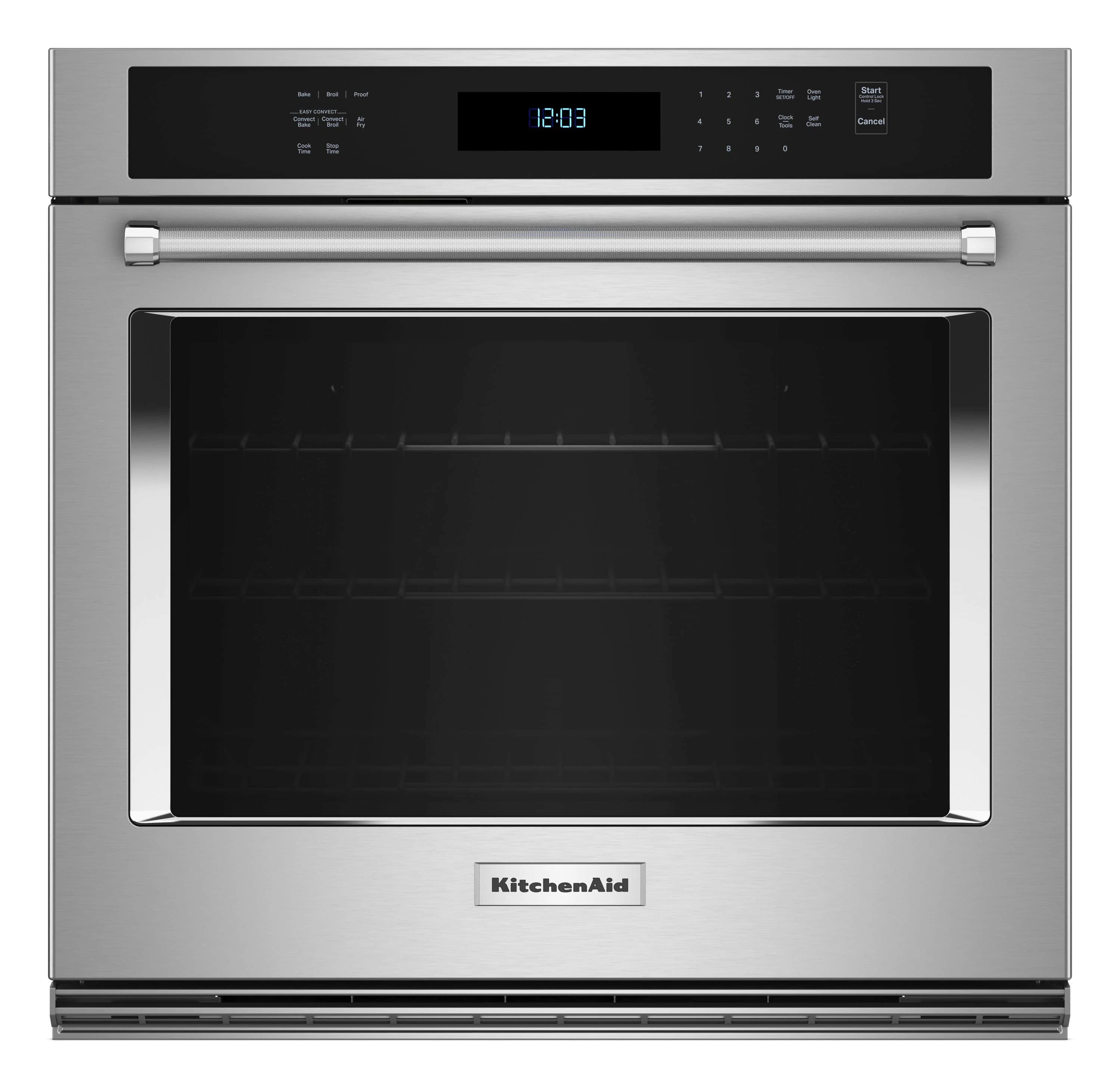 KitchenAid® 30" Single Wall Ovens with Air Fry Mode