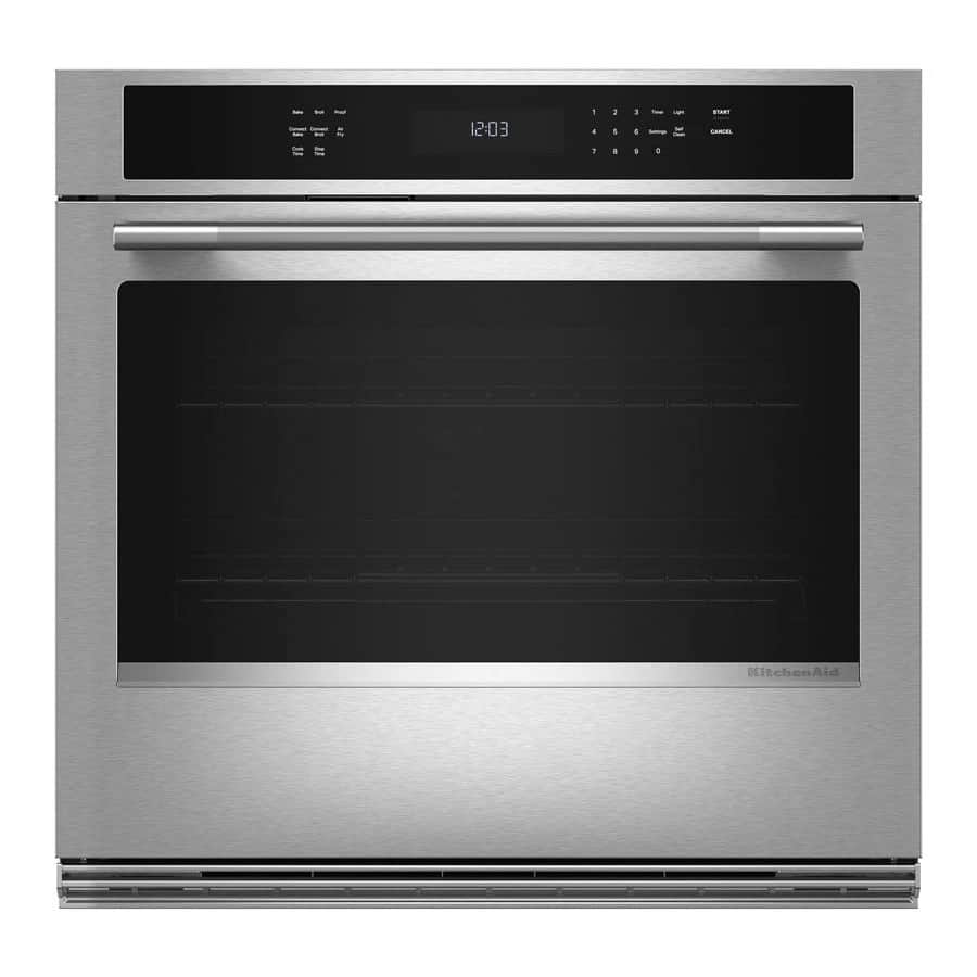 30-inch Electric Single Wall Oven With No Preheat Air Fry Mode - Printshield™ Finish