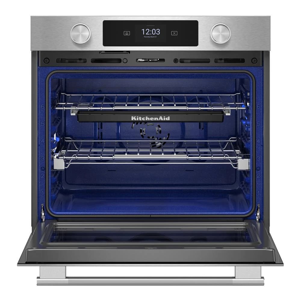 27-inch Smart Electric Single Wall Oven with Assisted Cooking Modes - PrintShield™ Finish