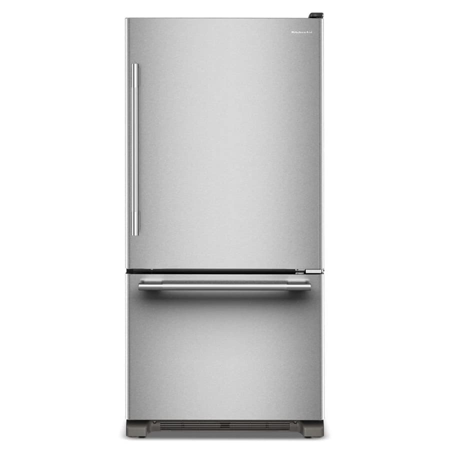 22 Cu. Ft. 33-inch Standard-depth Bottom Mount Refrigerator With Right Door Swing