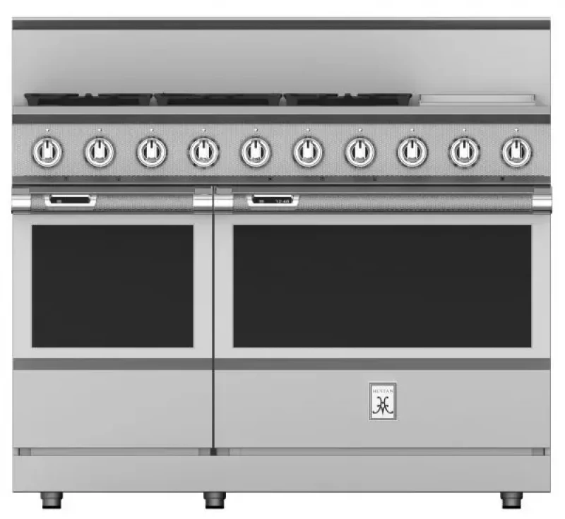 48" 4-Burner Dual Fuel Range with 24" Griddle