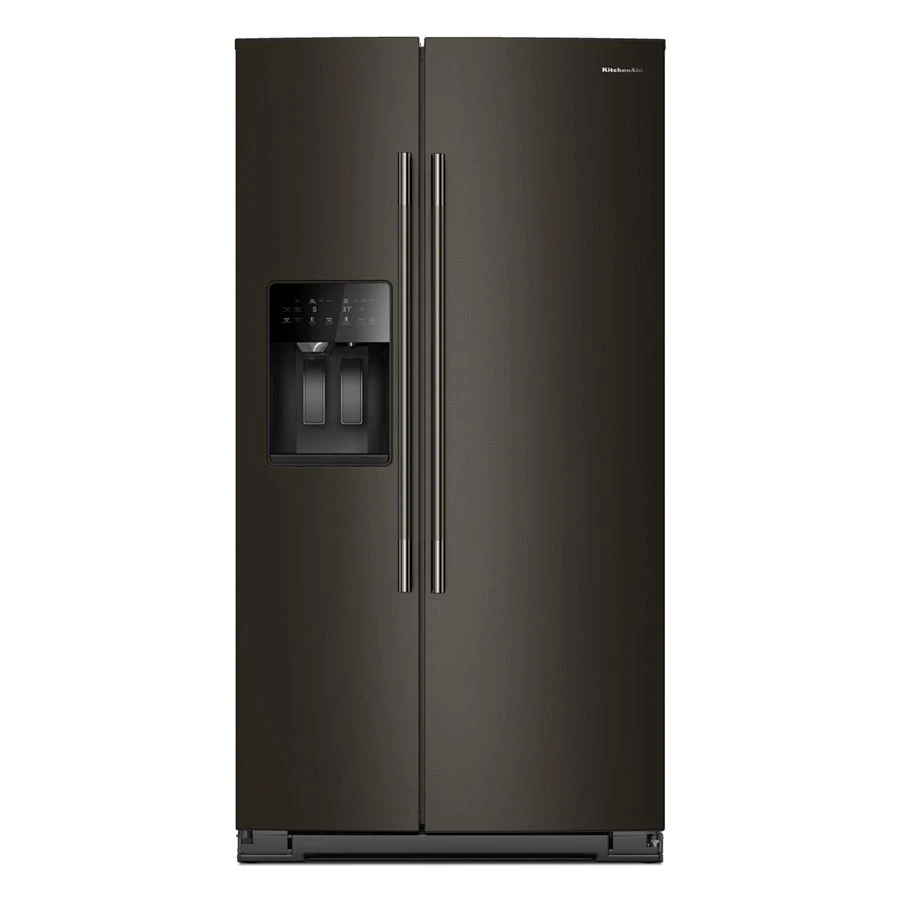 20.8 Cu. Ft. Counter-depth Side-by-side Refrigerator With Exterior Ice And Water Dispenser In Black Ore