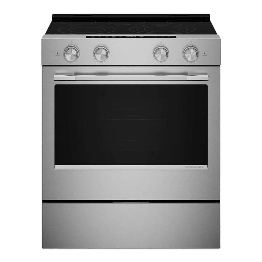 5.3 Cu. Ft. Smart Slide-in Electric Range With Two Even-heat™ Hyper Elements And Convection Cooking Modes
