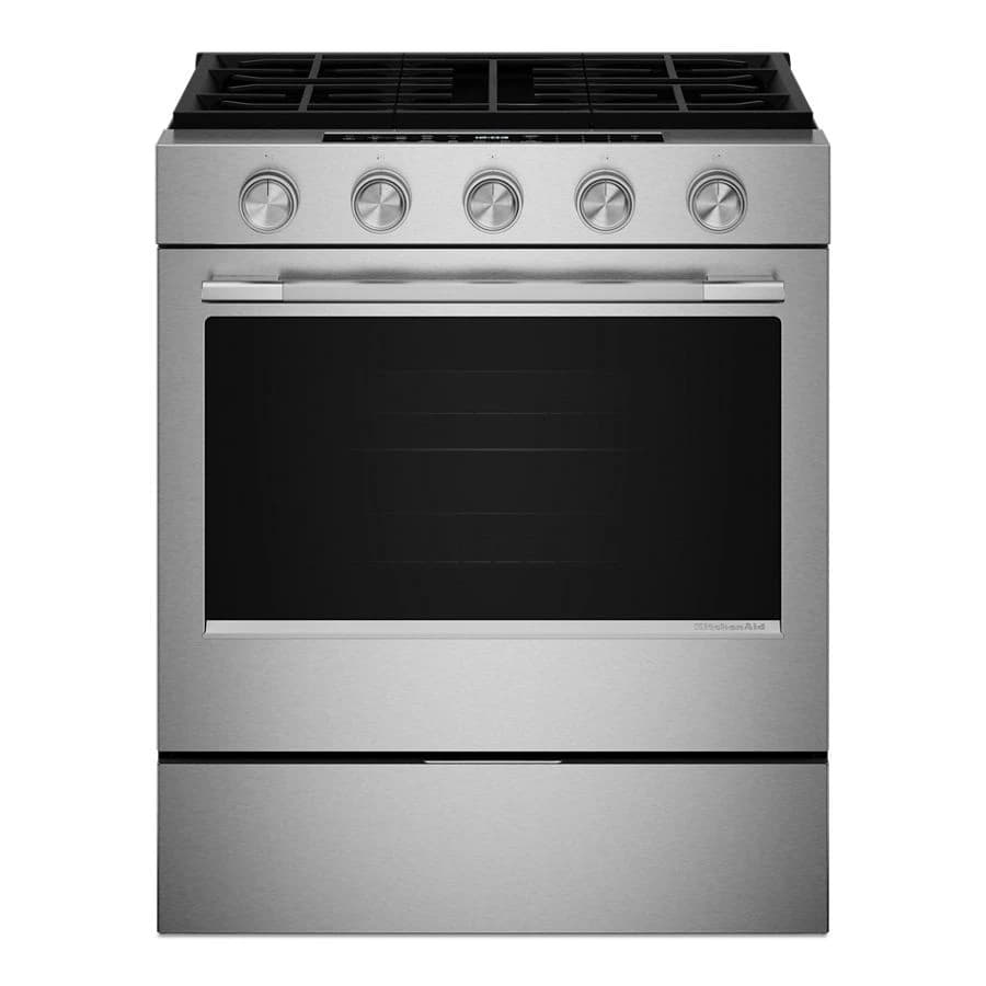 5.0 Cu. Ft. Smart Slide-in Gas Range With Convection Cooking Modes