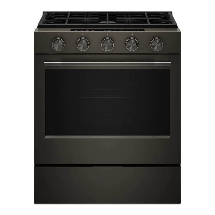 5.0 Cu. Ft. Smart Slide-in Gas Range with Convection Cooking Modes and 2-in-1 Burner