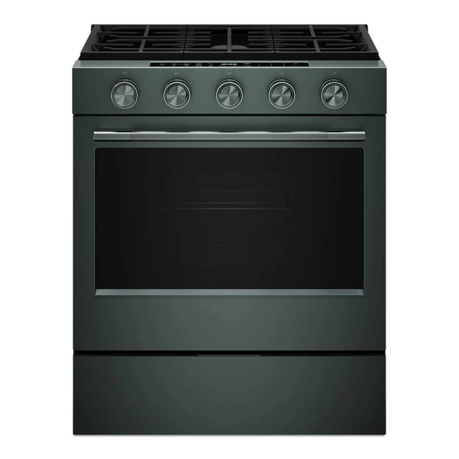 5.0 Cu. Ft. Smart Slide-in Gas Range with Convection Cooking Modes and 2-in-1 Burner