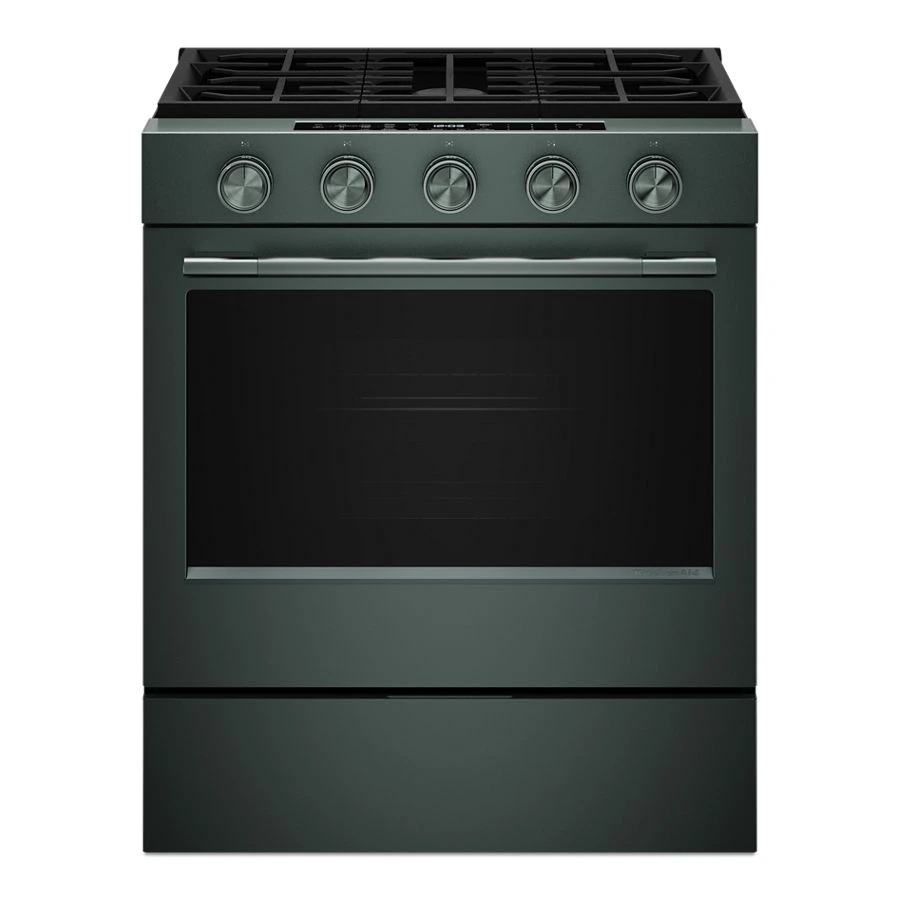 5.0 Cu. Ft. Smart Slide-in Gas Range With Convection Cooking Modes And 2-in-1 Burner