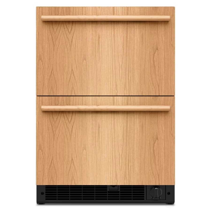 4.2 Cu. Ft. 24-inch Panel-ready Undercounter Double-drawer Refrigerator And Freezer