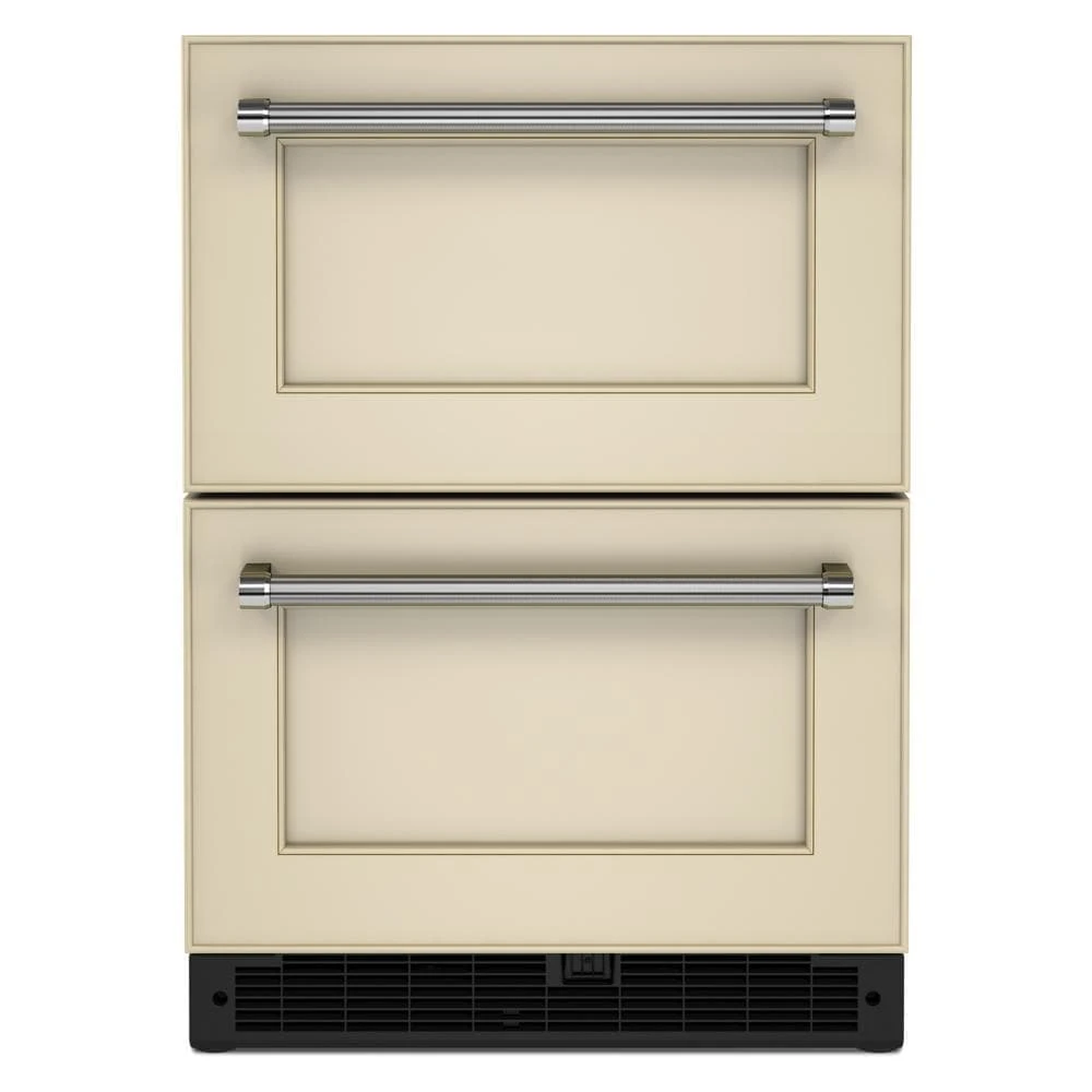 24" Panel-Ready Undercounter Double-Drawer Refrigerator