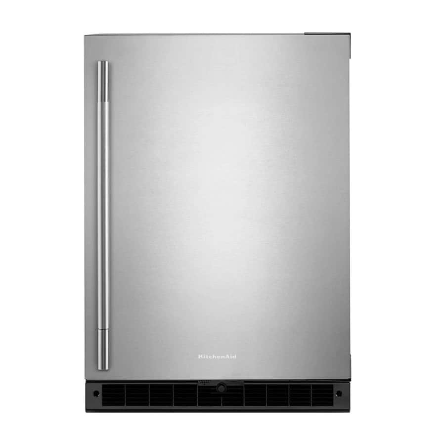 24" Undercounter Refrigerator with Stainless Steel Door