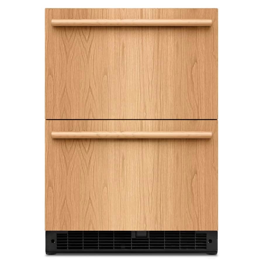 24" Panel-ready Undercounter Double-drawer Refrigerator