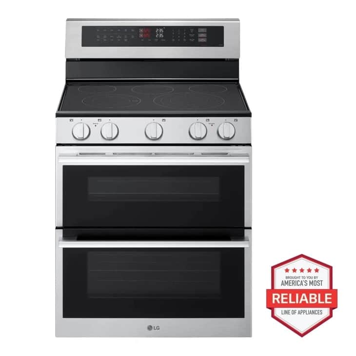 7.3 Cu. Ft. Smart Electric Double Oven Freestanding Range With Probake Convection®, Air Fry & Air Sous Vide