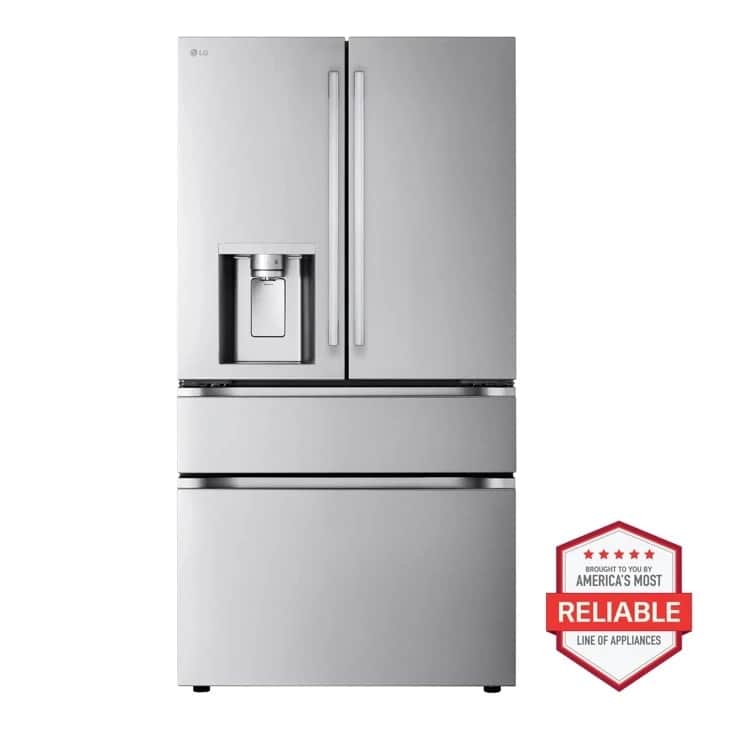 29 Cu. Ft. Smart Standard-depth Max™ 4-door French Door Refrigerator With Full-convert Drawer™