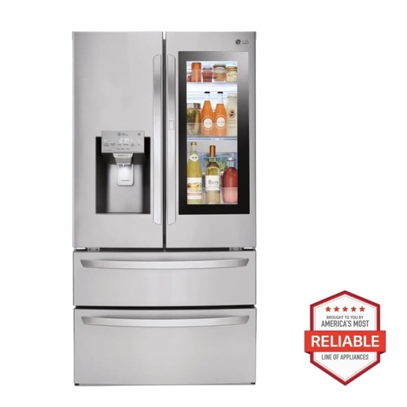 28 Cu. Ft. Smart Wi-fi Enabled Instaview® Door-in-door® Refrigerator
