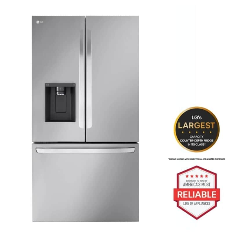 26 Cu. Ft. Smart Counter-depth Max™ Refrigerator With Dual Ice Makers