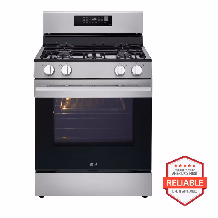 6.3 Cu. Ft. Smart Wi-fi Enabled Probake Convection® Gas Range With Air Fry & Easyclean®