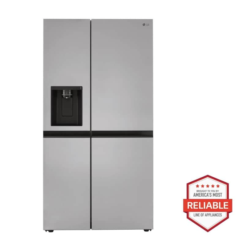 23 Cu. Ft. Side-by-side Counter-depth Refrigerator With Smooth Touch Dispenser