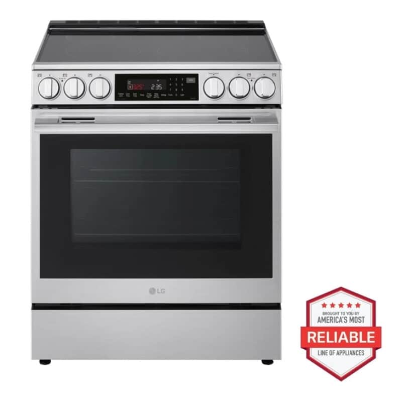 6.3 Cu. Ft. Smart Electric Slide-in Range With Instaview®, Probake Convection®, And Air Fry