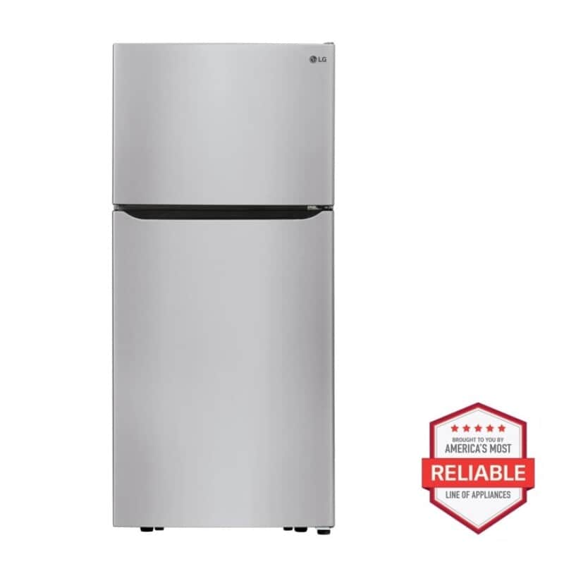 20 Cu. Ft. 30 Inch Wide Top Freezer Refrigerator - Stainless Steel