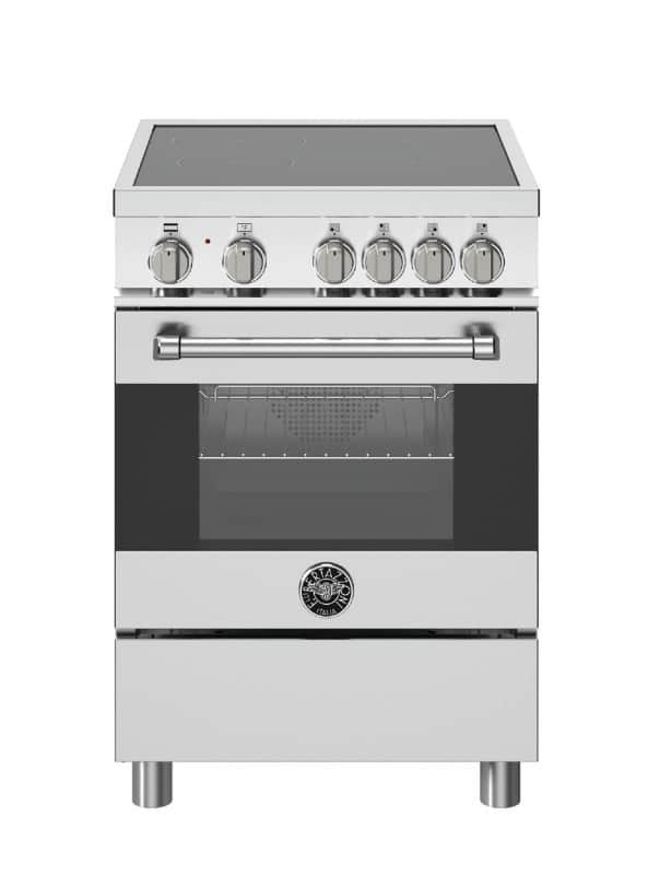 24 inch Induction Range, 4 Heating Zones, Electric Oven
