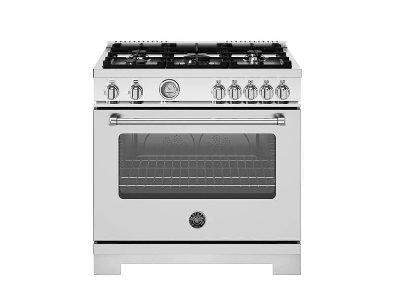 36 inch All Gas Range, 5 Burners