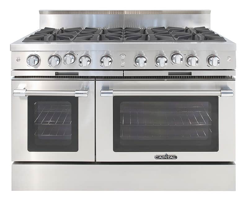 48″ Classic Chef Range 8 Burners LP