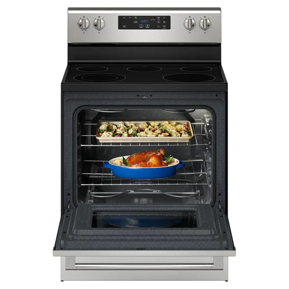 30-inch Wide Electric Range with Steam Clean - 5.3 cu. ft.