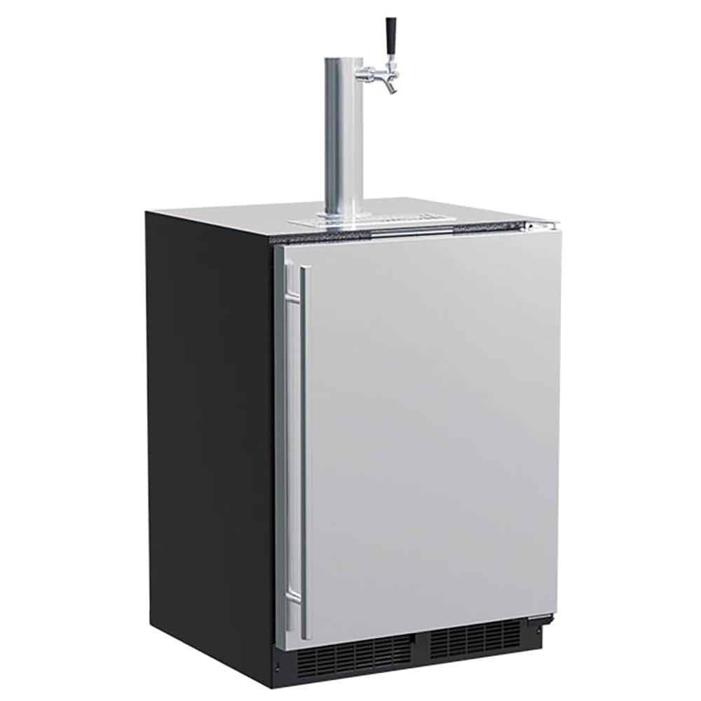 24-in Built-in Dispenser with Single Beer & Beverage Tap
