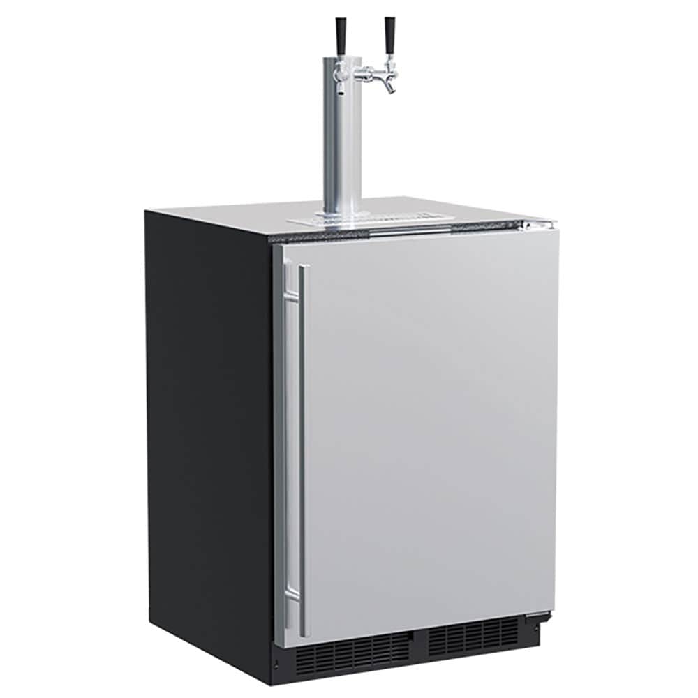 24-in Built-in Dispenser with Twin Beer & Beverage Tap