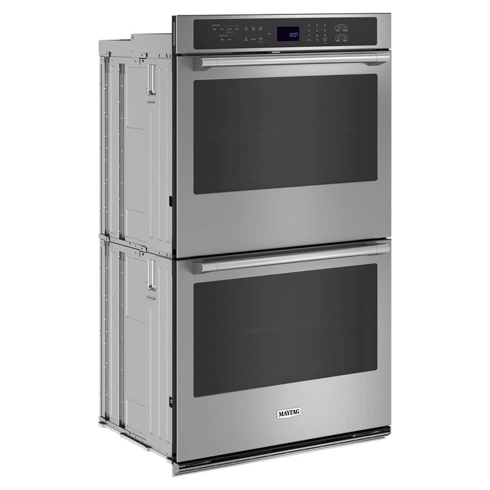 27-inch Double Wall Oven with Air Fry and Basket - 8.6 cu. ft.