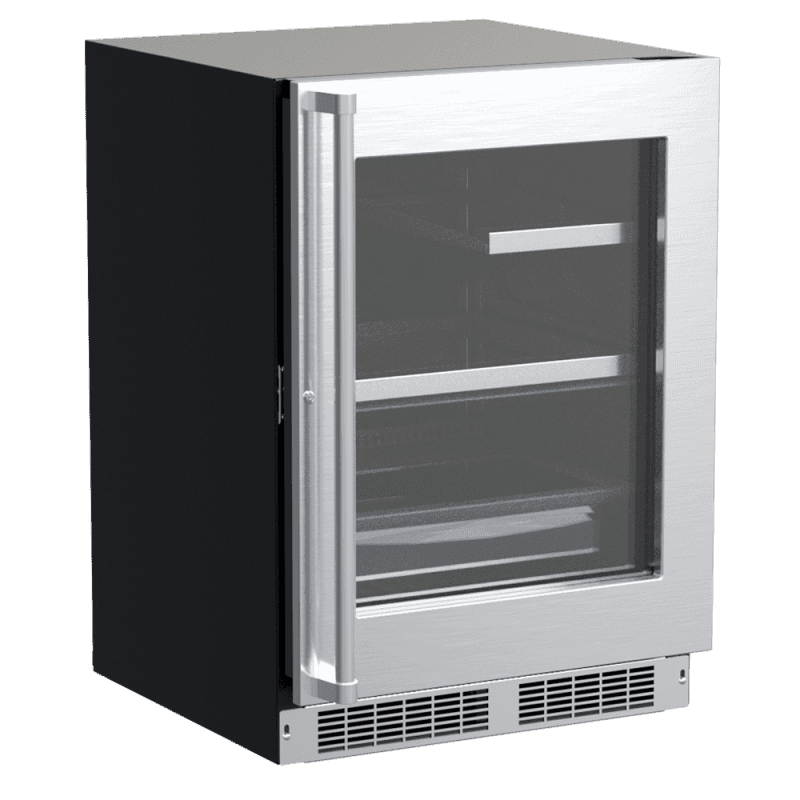 24-In Professional Built-In Refrigerator With 3-In-1 Convertible Shelf, Maxstore Bin And Reversible Hinge