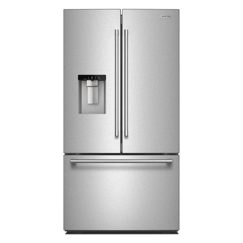 Maytag® 30 Cu. Ft. XL Capacity French Door Bottom Mount Refrigerator with In-Door-Ice® Dispensing System