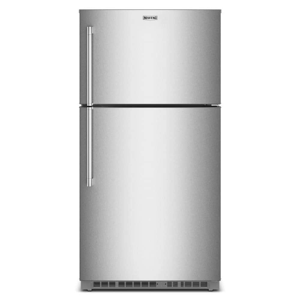 33-Inch Wide Top-Freezer Refrigerator with Factory-Installed Ice Maker—21 Cu. Ft.