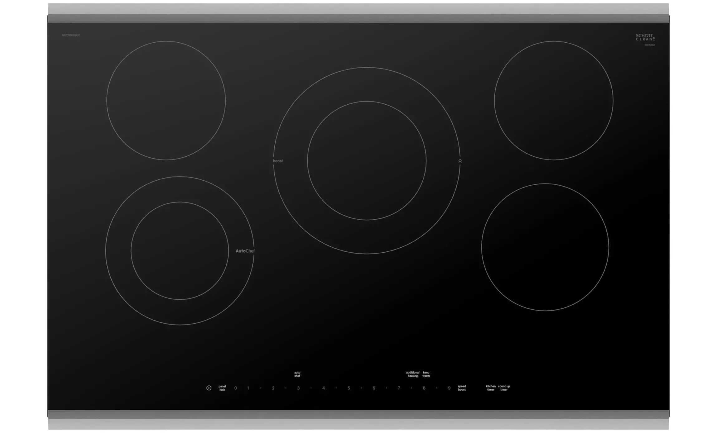 Benchmark™ Electric Cooktop 30 surface mount with frame
