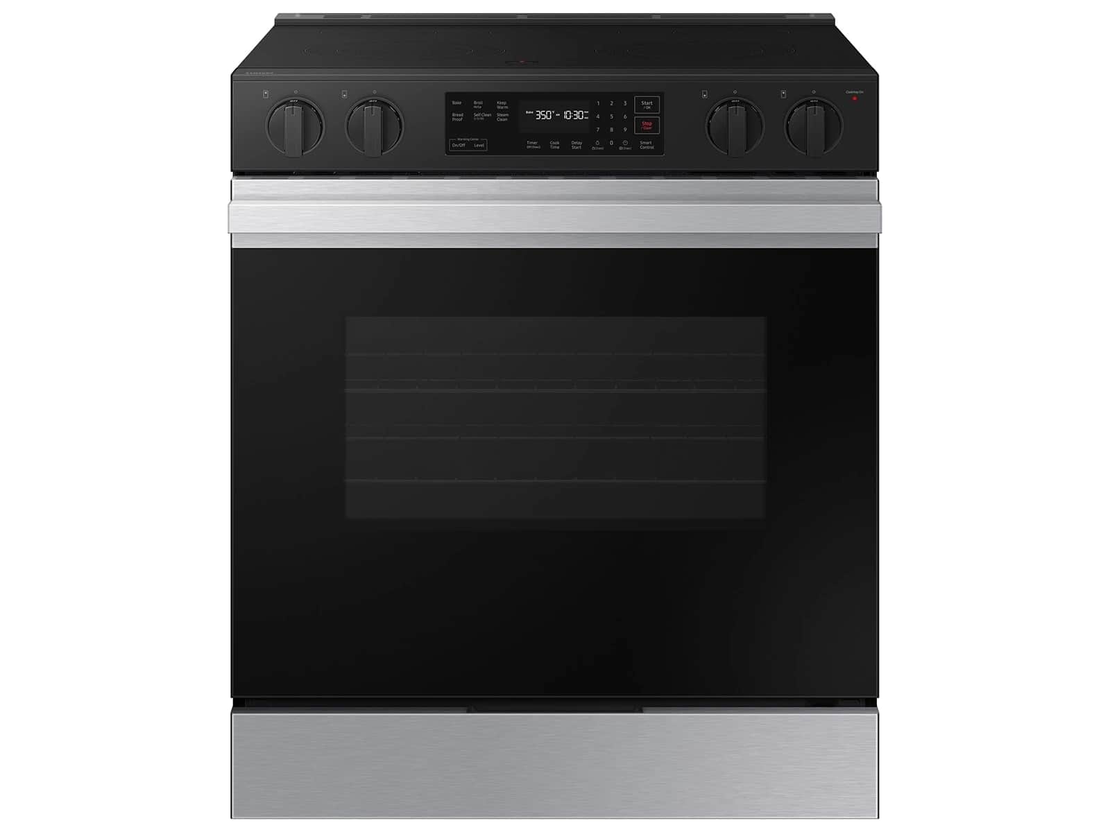 Bespoke Slide-in Electric Range Fingerprint Resistant | Wi-Fi | 6.3 cu.ft.