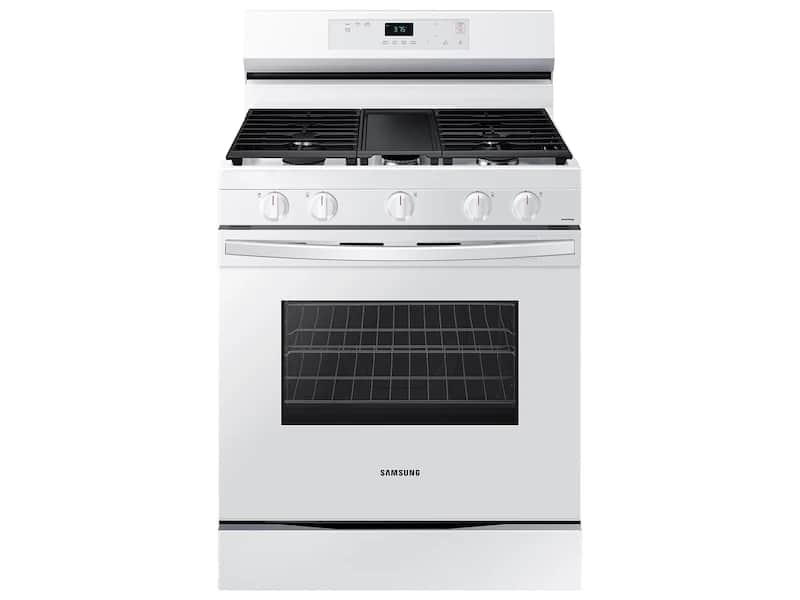 6.0 cu. ft. Smart Freestanding Gas Range with Integrated Griddle